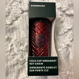 Starbucks Cold Cup Ornament Key Chain